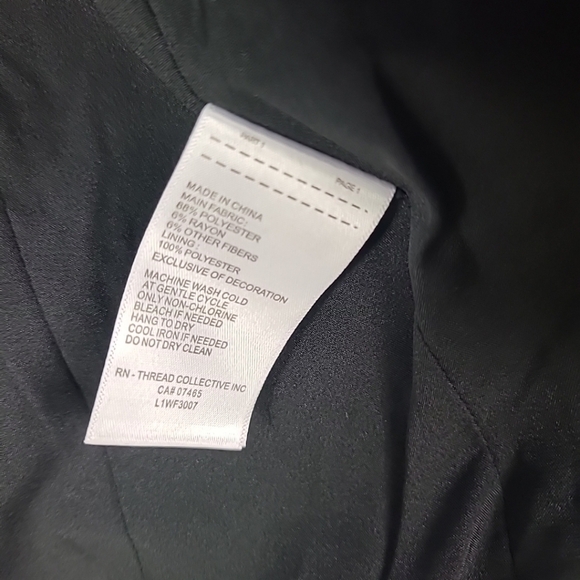 NEW Laundry by Shelli Segal Women's Double Breast Tweed Black Blazer Sz XS NWOT - Picture 10 of 11